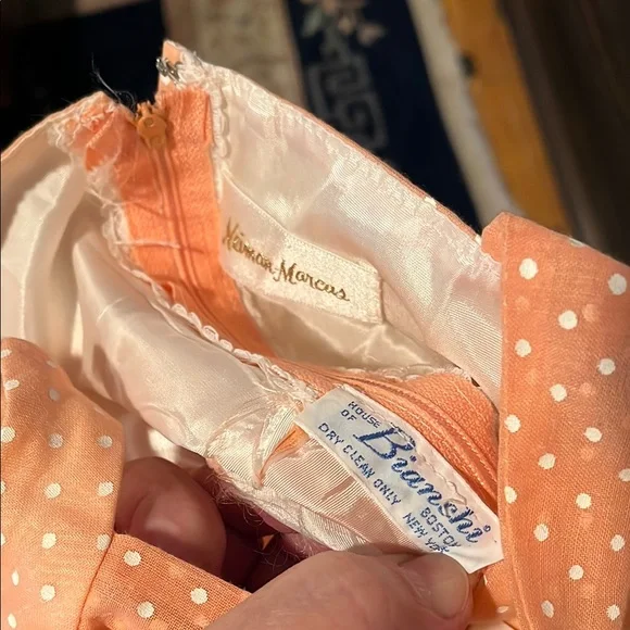 Peach Halter Maxi Dress - Picture 6 of 6